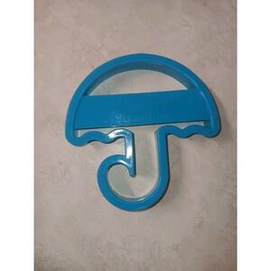 1992 Wilton Umbrella Cookie Cutter "Dont Be Salty" Bake Shop Baby Shower